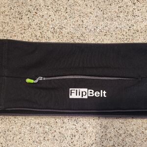 FlipBelt Black Fitness Belt